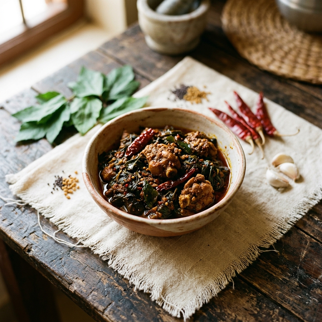 Gongura Chicken Pickle